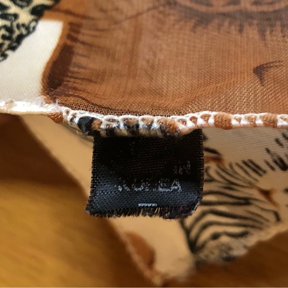 Safari Animal Print Scarf - Picture 5 of 5